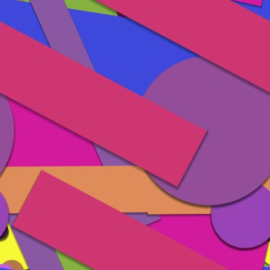 Düz malzeme tasarımı-yaratıcı vektör Trend Dikişsiz.