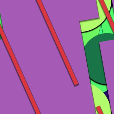 Düz malzeme tasarımı-yaratıcı vektör Trend Dikişsiz.