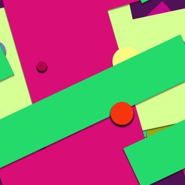 Düz malzeme tasarımı-yaratıcı vektör Trend Dikişsiz.