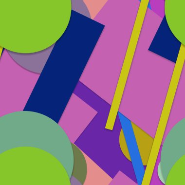 Düz malzeme tasarımı-yaratıcı vektör Trend Dikişsiz.