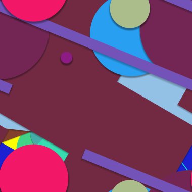 Düz malzeme tasarımı-yaratıcı vektör Trend Dikişsiz.