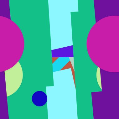 Düz malzeme tasarımı-yaratıcı vektör Trend Dikişsiz.