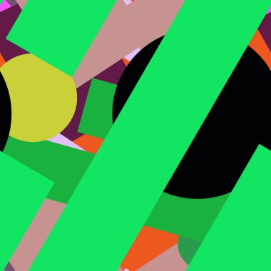 Düz malzeme tasarımı-yaratıcı vektör Trend Dikişsiz.