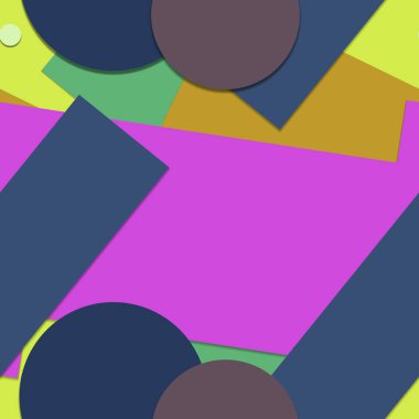 Düz malzeme tasarımı-yaratıcı vektör Trend Dikişsiz.