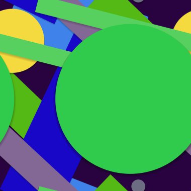 Düz malzeme tasarımı-yaratıcı vektör Trend Dikişsiz.