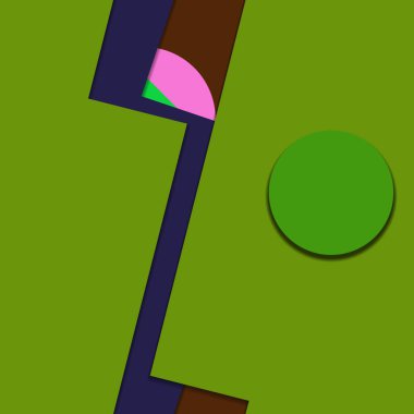 Düz malzeme tasarımı, yaratıcı ve kusursuz arkaplan