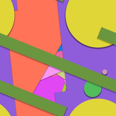 Düz malzeme tasarımı, yaratıcı eğilim pürüzsüz arkaplan