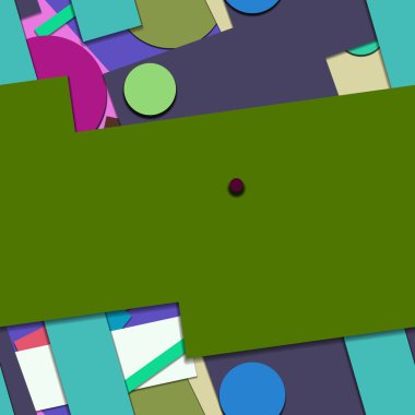 parlak şablon, geometrik şekiller, uzay poster arkaplanını kopyala 