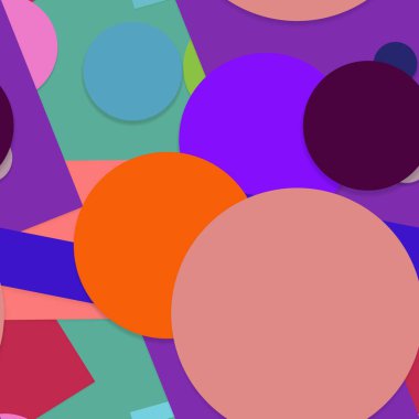 parlak şablon, geometrik şekiller, uzay poster arkaplanını kopyala 