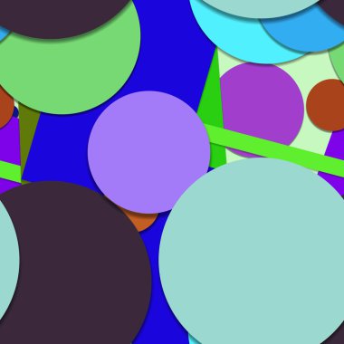 pürüzsüz parlak geometrik şekiller, kopyalama alanı arkaplanı 