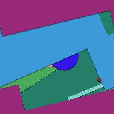 Yaratıcı geometrik kusursuz desen, arkaplan 