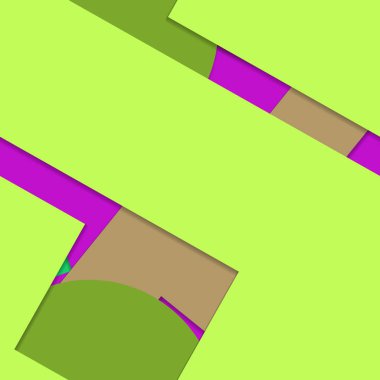 Düz malzeme tasarımı-yaratıcı vektör Trend Dikişsiz