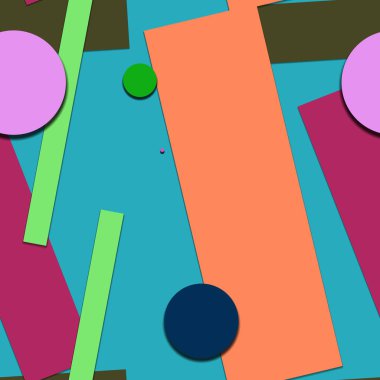 Düz malzeme tasarımı-yaratıcı vektör Trend Dikişsiz