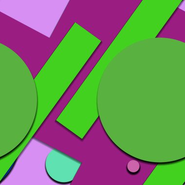 Düz malzeme tasarımı-yaratıcı vektör Trend Dikişsiz