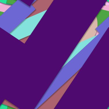 Düz malzeme tasarımı-yaratıcı vektör Trend Dikişsiz