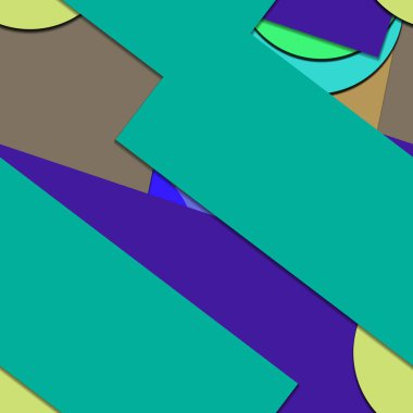 Düz malzeme tasarımı-yaratıcı vektör Trend Dikişsiz