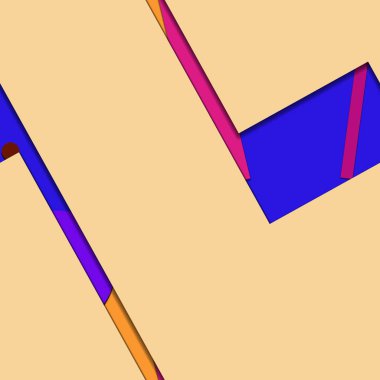 Düz malzeme tasarımı-yaratıcı vektör Trend Dikişsiz