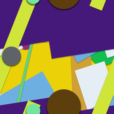 Düz malzeme tasarımı-yaratıcı vektör Trend Dikişsiz