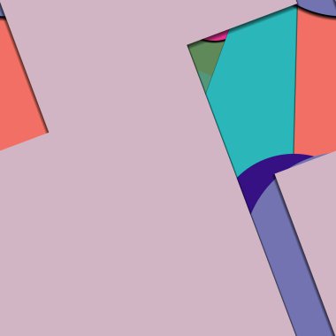 Düz malzeme tasarımı-yaratıcı vektör Trend Dikişsiz