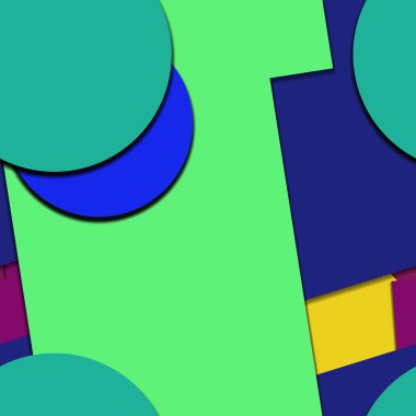 Düz malzeme tasarımı-yaratıcı vektör Trend Dikişsiz