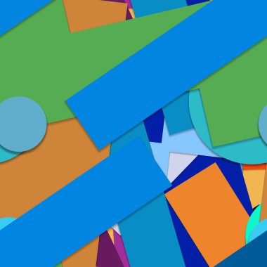 Düz malzeme tasarımı-yaratıcı vektör Trend Dikişsiz