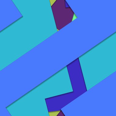 Düz malzeme tasarımı-yaratıcı vektör Trend Dikişsiz