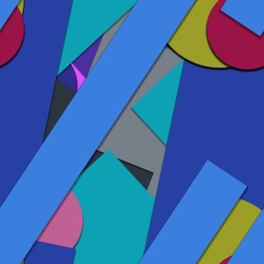 Düz malzeme tasarımı-yaratıcı vektör Trend Dikişsiz