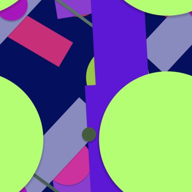 Düz malzeme tasarımı-yaratıcı vektör Trend Dikişsiz