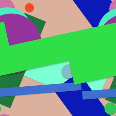 Düz malzeme tasarımı-yaratıcı vektör Trend Dikişsiz