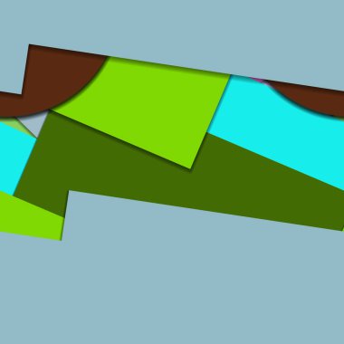 Düz malzeme tasarımı-yaratıcı vektör Trend Dikişsiz