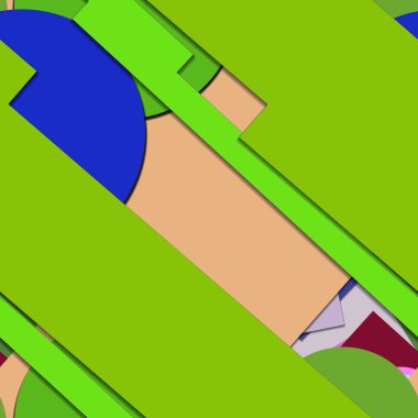 Düz malzeme tasarımı-yaratıcı vektör Trend Dikişsiz