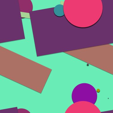 Düz malzeme tasarımı-yaratıcı vektör Trend Dikişsiz