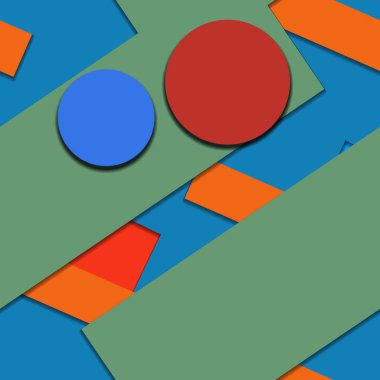 Düz malzeme tasarımı-yaratıcı vektör Trend Dikişsiz