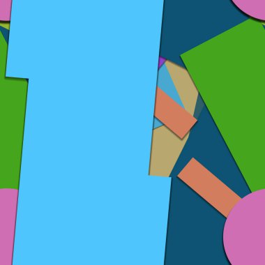 Düz malzeme tasarımı-yaratıcı vektör Trend Dikişsiz