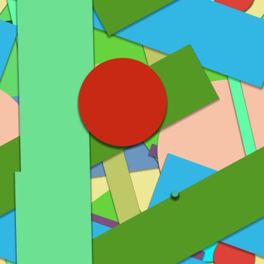 Düz malzeme tasarımı-yaratıcı vektör Trend Dikişsiz