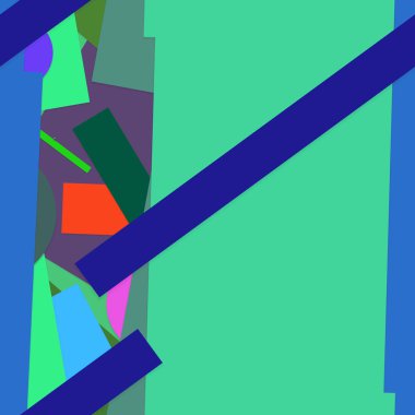 Düz malzeme tasarımı - Yaratıcı eğilim pürüzsüz