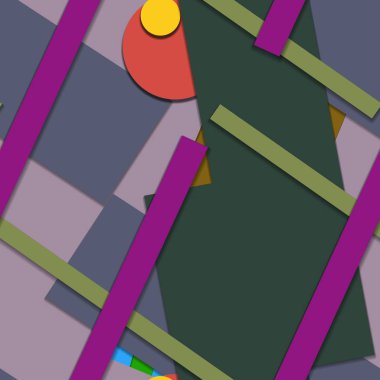 Düz malzeme tasarımı-yaratıcı vektör Trend Dikişsiz