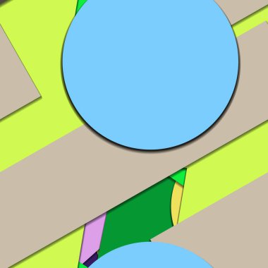 Düz malzeme tasarımı-yaratıcı vektör Trend Dikişsiz