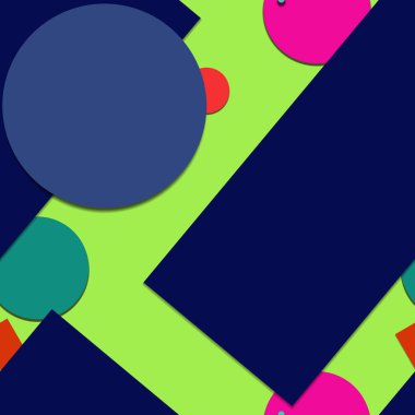 Düz malzeme tasarımı-yaratıcı vektör Trend Dikişsiz