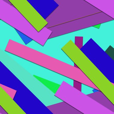 Düz malzeme tasarımı-yaratıcı vektör Trend Dikişsiz