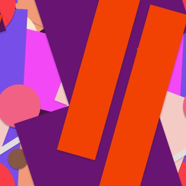 Düz malzeme tasarımı - Yaratıcı eğilim pürüzsüz desen