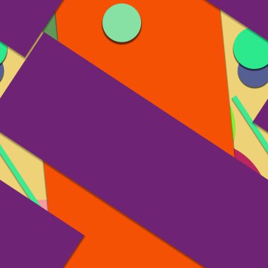 Düz malzeme tasarımı-yaratıcı vektör Trend Dikişsiz