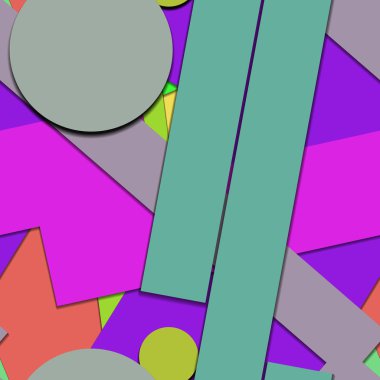 Düz malzeme tasarımı - Yaratıcı eğilim pürüzsüz desen