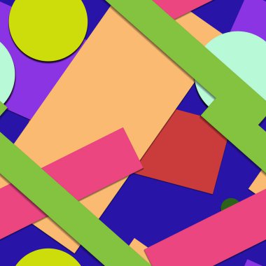 Düz malzeme tasarımı - Yaratıcı eğilim pürüzsüz desen