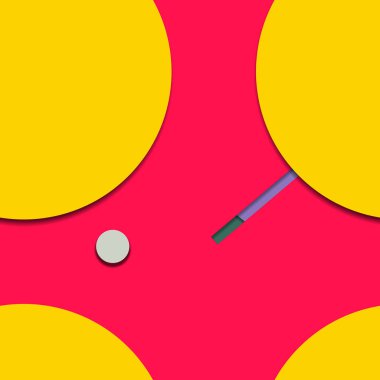 Düz malzeme tasarımı - Yaratıcı eğilim pürüzsüz desen