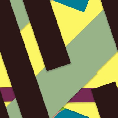 Düz malzeme tasarımı - Yaratıcı eğilim pürüzsüz desen