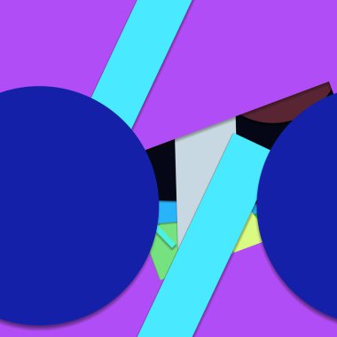 Düz malzeme tasarımı - Yaratıcı eğilim pürüzsüz desen