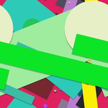 Düz malzeme tasarımı - Yaratıcı eğilim pürüzsüz desen