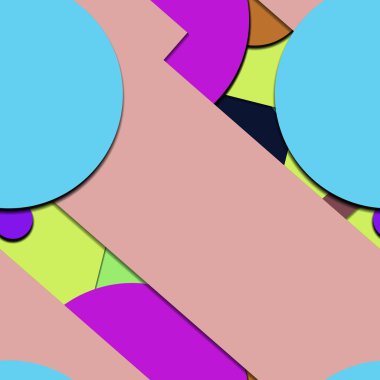 Düz malzeme tasarımı - Yaratıcı eğilim pürüzsüz desen