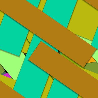 Düz malzeme tasarımı - Yaratıcı eğilim pürüzsüz desen